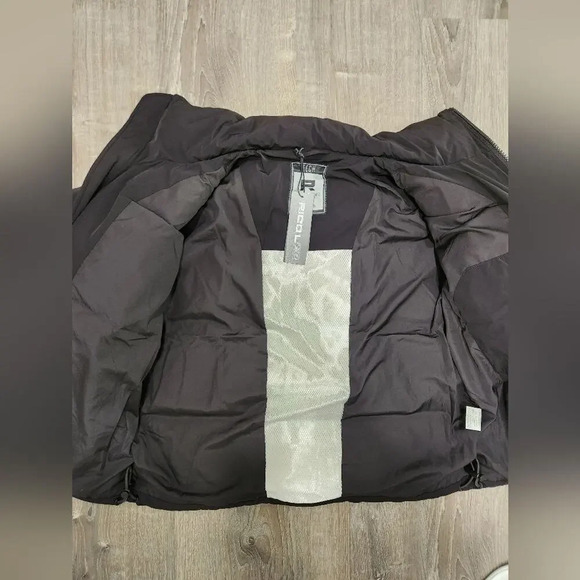 NWT Y2K Designer Rico Lee Unisex Down Puffer Jacket sz M - Picture 4 of 9